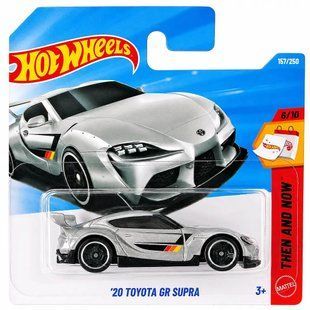 Базовая машинка Hot Wheels '20 Toyota GR Supra Then and Now 1:64 JJK04 &ndash; фото товара Hot Wheels из категории Машинки Хот Вилс - Hot Wheels . Оригинал, доставка по Украине