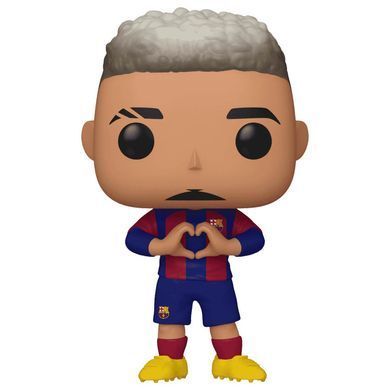 Фигурка Funko Pop! Football: Barcelona Raphinha &mdash; Рафинья #62 (72234) &ndash; фото товара Funko из категории Фигурки Funko Pop. Оригинал, доставка по Украине