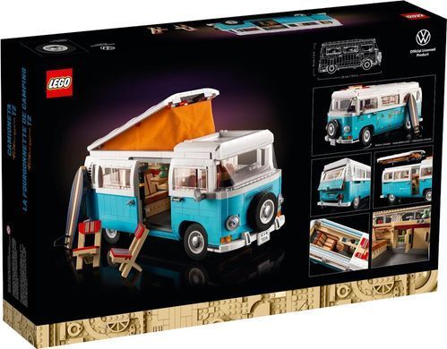 LEGO ICONS Фургон Volkswagen T2 Camper 2207 деталей (10279) &ndash; фото товара LEGO из категории LEGO Icons. Оригинал, доставка по Украине