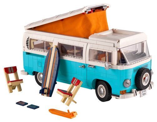 LEGO ICONS Фургон Volkswagen T2 Camper 2207 деталей (10279) &ndash; фото товара LEGO из категории LEGO Icons. Оригинал, доставка по Украине
