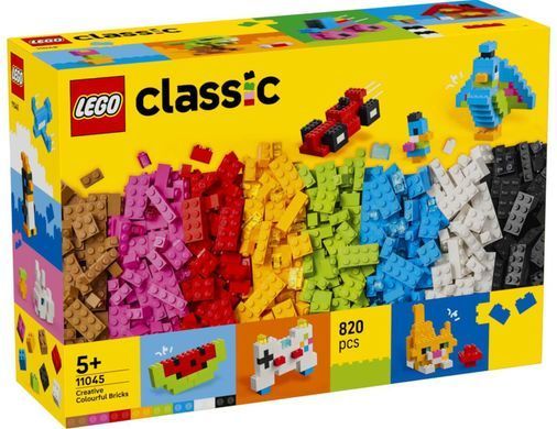 LEGO Classic Креативні барвисті кубики (11045) &ndash; фото товару LEGO з категорії LEGO Classic. Оригінал, доставка по Україні