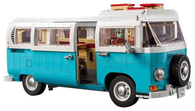 LEGO ICONS Фургон Volkswagen T2 Camper 2207 деталей (10279) &ndash; фото товара LEGO из категории LEGO Icons. Оригинал, доставка по Украине