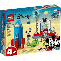 Конструктор Lego Disney Mickey and Friends Космическая ракета Микки и Минни 88 деталей (10774)
