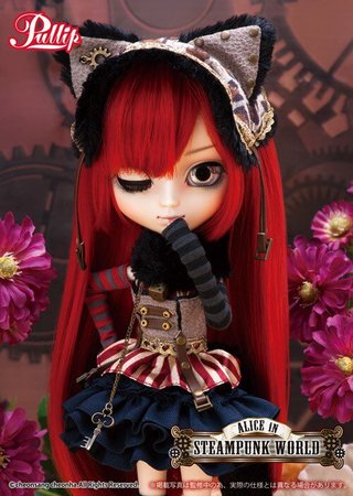 Коллекционная кукла Пуллип Чеширский Кот - Pullip Cheshire Cat Steampunk P-183 купить