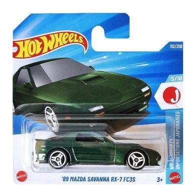 Базовая машинка Hot Wheels '89 Mazda Savanna RX-7 FC3S HW J-Imports 1:64 JJL69 &ndash; фото товара Hot Wheels из категории Машинки Хот Вилс - Hot Wheels . Оригинал, доставка по Украине