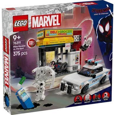 LEGO Super Heroes Marvel Всесвіт-павук: Майлз Моралес проти Плями 375 деталей (76311) &ndash; фото товару LEGO з категорії LEGO Marvel Super Heroes. Оригінал, доставка по Україні