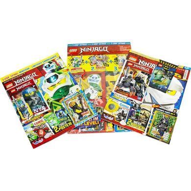 Журнал LEGO Ninjago Helden-Power! XL-Blindbag &mdash; 3 журнала и 3 LEGO Extras (11672353-25) &ndash; фото товара LEGO из категории Журналы LEGO. Оригинал, доставка по Украине