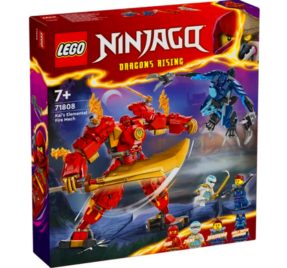 LEGO NINJAGO Робот вогняної стихії Кая 322 деталі (71808) &ndash; фото товару LEGO з категорії LEGO NINJAGO. Оригінал, доставка по Україні