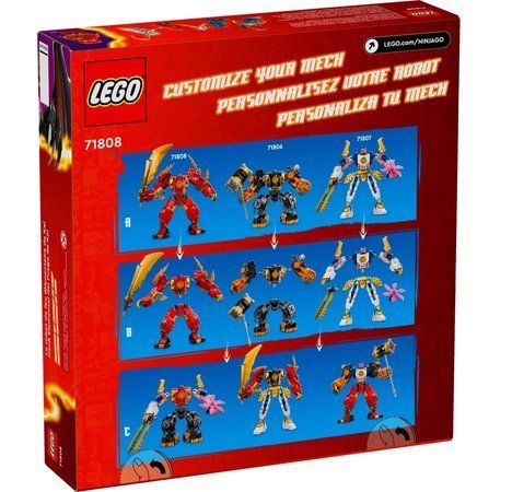 LEGO NINJAGO Робот вогняної стихії Кая 322 деталі (71808) &ndash; фото товару LEGO з категорії LEGO NINJAGO. Оригінал, доставка по Україні