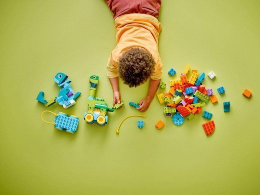 LEGO DUPLO Динозавры на колесах 3в1 (10451) &ndash; фото товара LEGO из категории LEGO DUPLO. Оригинал, доставка по Украине