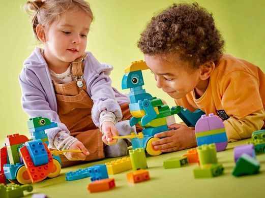 LEGO DUPLO Динозавры на колесах 3в1 (10451) &ndash; фото товара LEGO из категории LEGO DUPLO. Оригинал, доставка по Украине