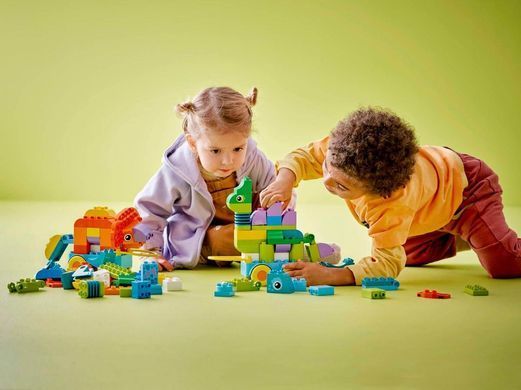 LEGO DUPLO Динозавры на колесах 3в1 (10451) &ndash; фото товара LEGO из категории LEGO DUPLO. Оригинал, доставка по Украине