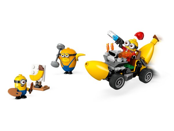 LEGO Minions Гадкий Я: Миньоны и бананомобиль 136 деталей (75580) купить