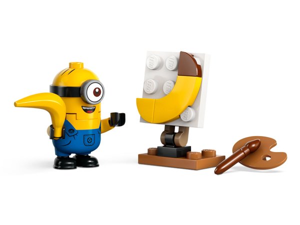 LEGO Minions Гадкий Я: Миньоны и бананомобиль 136 деталей (75580) купить