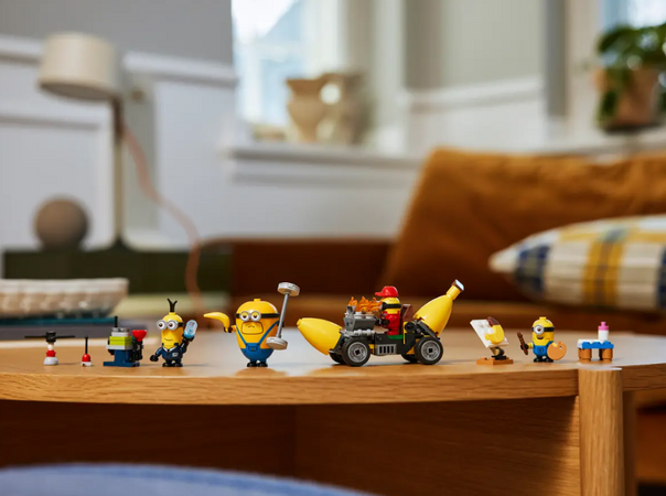 LEGO Minions Гадкий Я: Миньоны и бананомобиль 136 деталей (75580) купить