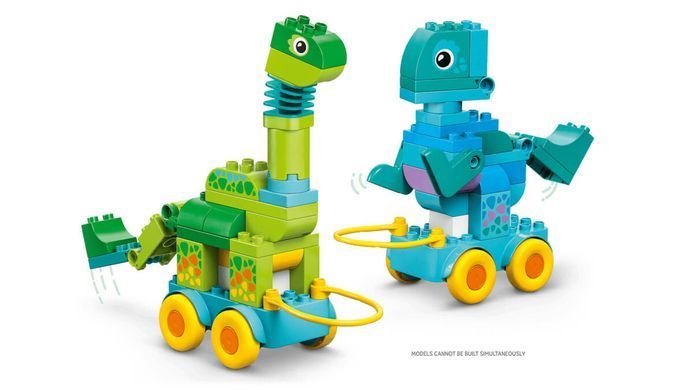 LEGO DUPLO Динозавры на колесах 3в1 (10451) &ndash; фото товара LEGO из категории LEGO DUPLO. Оригинал, доставка по Украине