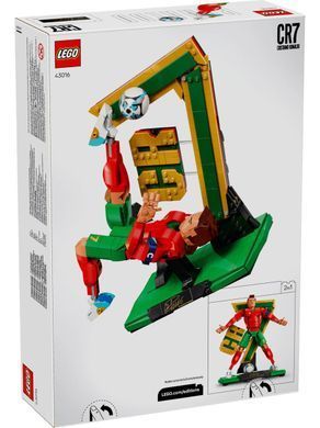 LEGO Editions Football Кріштіану Роналду &mdash; легенда футболу (43016) &ndash; фото товару LEGO з категорії LEGO Editions. Оригінал, доставка по Україні