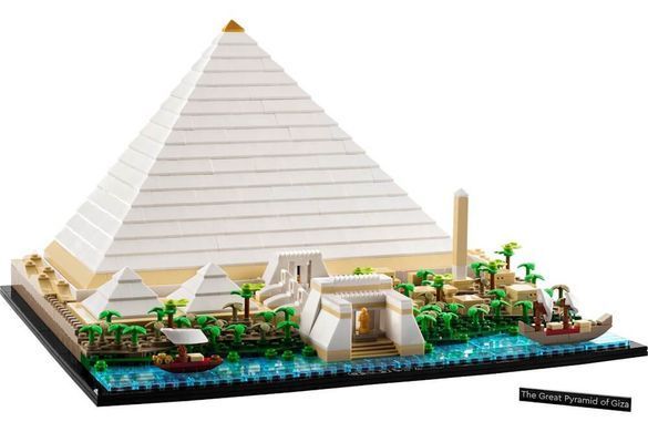 LEGO Architecture Пирамида Хеопса 1476 деталей (21058) &ndash; фото товара LEGO из категории LEGO Architecture. Оригинал, доставка по Украине