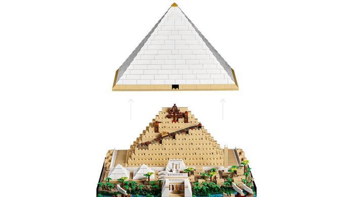 LEGO Architecture Пирамида Хеопса 1476 деталей (21058) &ndash; фото товара LEGO из категории LEGO Architecture. Оригинал, доставка по Украине