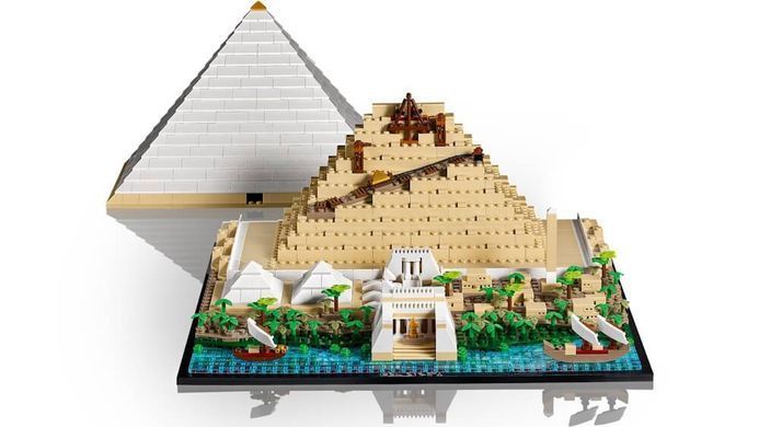 LEGO Architecture Пирамида Хеопса 1476 деталей (21058) &ndash; фото товара LEGO из категории LEGO Architecture. Оригинал, доставка по Украине