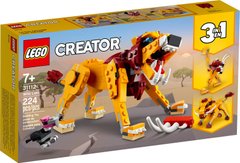 Конструктор Lego Creator 3-in-1 Дикий Лев 224 детали (31112)