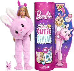 Кукла-сюрприз Barbie Cutie Reveal Зайчик Меняет цвет Шарнирная HHG19