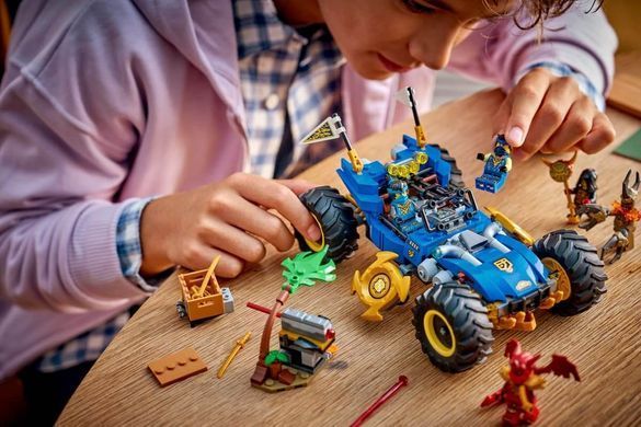 LEGO NINJAGO Автомобиль-трансформер Джея (71856) &ndash; фото товара LEGO из категории LEGO NINJAGO. Оригинал, доставка по Украине