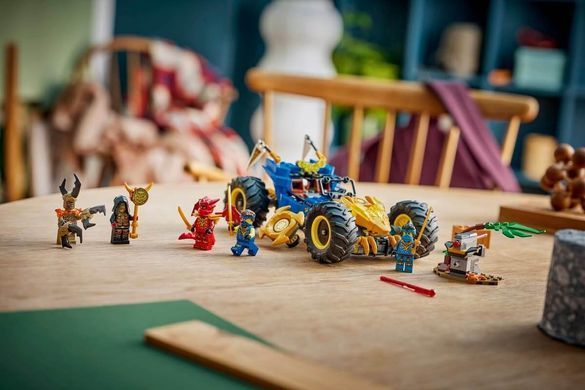 LEGO NINJAGO Автомобиль-трансформер Джея (71856) &ndash; фото товара LEGO из категории LEGO NINJAGO. Оригинал, доставка по Украине