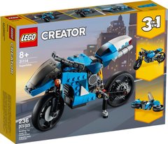 Конструктор Lego Creator 3-in-1 Супербайк 236 деталей (31114)