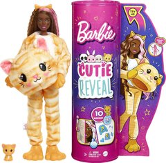 Кукла-сюрприз Barbie Cutie Reveal Котик Меняет цвет Шарнирная HHG20