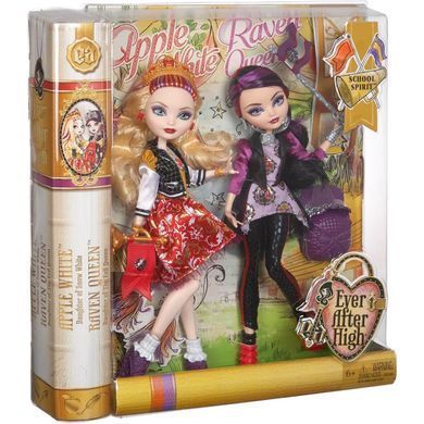 Набор кукол Ever After High School Spirit - Школьный дух Рейвен и Эппл (CJF67) &ndash; фото товара Ever After High из категории Куклы Ever After High (Эвер Афтер Хай). Оригинал, доставка по Украине