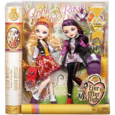 Набор кукол Ever After High School Spirit - Школьный дух Рейвен и Эппл (CJF67) &ndash; фото товара Ever After High из категории Куклы Ever After High (Эвер Афтер Хай). Оригинал, доставка по Украине