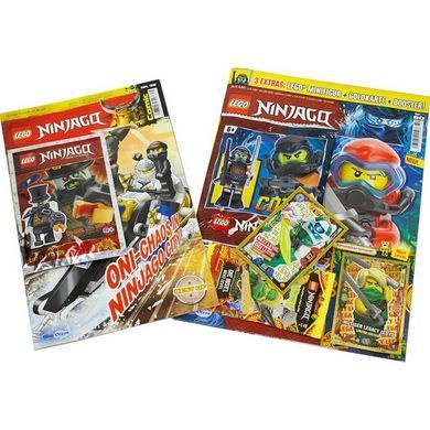Журнал LEGO Ninjago Starke Action XL-Blindbag &mdash; 2 журнала и 2 LEGO Extras (11678715) &ndash; фото товара LEGO из категории Журналы LEGO. Оригинал, доставка по Украине
