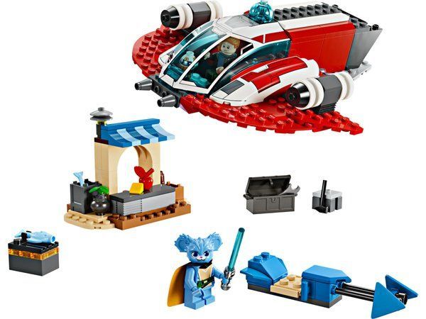 LEGO Star Wars Багряний вогняний яструб 136 деталей (75384) &ndash; фото товару LEGO з категорії LEGO Star Wars. Оригінал, доставка по Україні