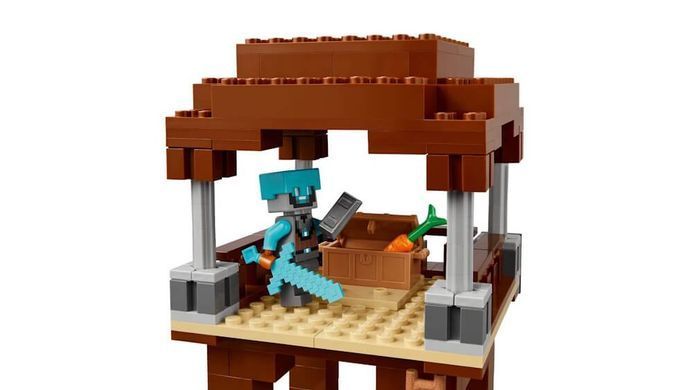 LEGO Minecraft 21278 Аванпост розбійників та спустошувач | ЛЕГО 21278 Майнкрафт