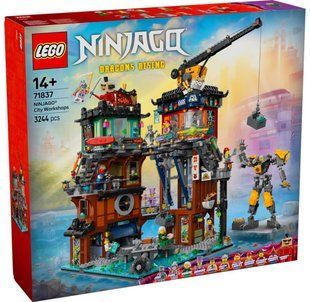 LEGO 71837 NINJAGO Майстерні Ніндзяго-Сіті