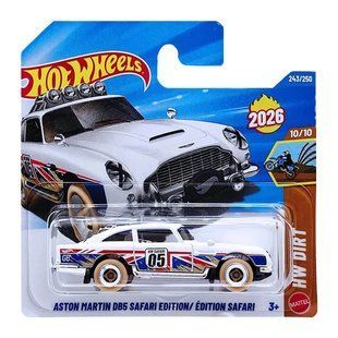 Базовая машинка Hot Wheels Aston Martin DB5 Safari Edition HW Dirt 1:64 JJH76 &ndash; фото товара Hot Wheels из категории Машинки Хот Вилс - Hot Wheels . Оригинал, доставка по Украине