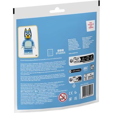 LEGO Bluey Чаювання Блуї 33 деталі (30687) &ndash; фото товару LEGO з категорії LEGO Bluey. Оригінал, доставка по Україні
