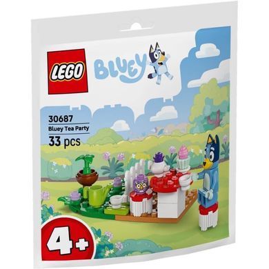 LEGO Bluey Чаювання Блуї 33 деталі (30687) &ndash; фото товару LEGO з категорії LEGO Bluey. Оригінал, доставка по Україні