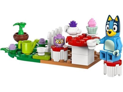 LEGO Bluey Чаювання Блуї 33 деталі (30687) &ndash; фото товару LEGO з категорії LEGO Bluey. Оригінал, доставка по Україні