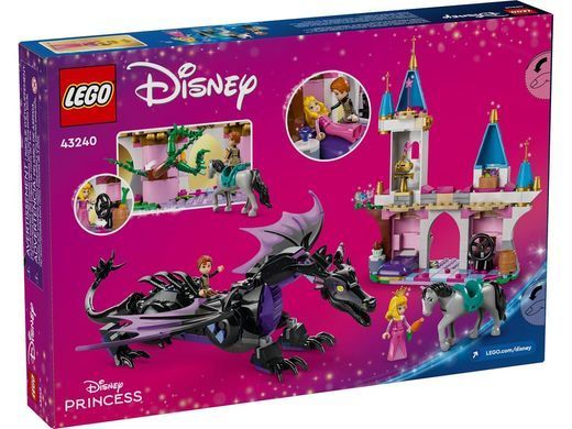 LEGO Disney Princess Драконья форма Малефисенты 583 детали (43240) &ndash; фото товара LEGO из категории LEGO Disney Princess. Оригинал, доставка по Украине