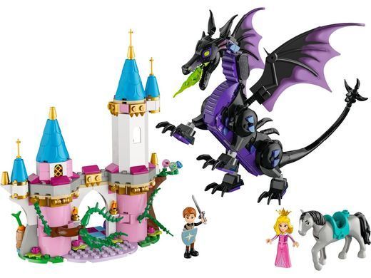 LEGO Disney Princess Драконья форма Малефисенты 583 детали (43240) &ndash; фото товара LEGO из категории LEGO Disney Princess. Оригинал, доставка по Украине
