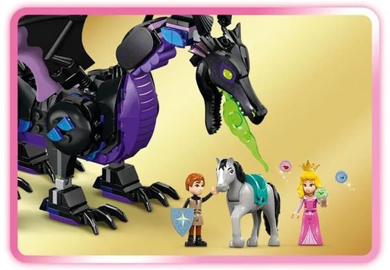 LEGO Disney Princess Драконья форма Малефисенты 583 детали (43240) &ndash; фото товара LEGO из категории LEGO Disney Princess. Оригинал, доставка по Украине