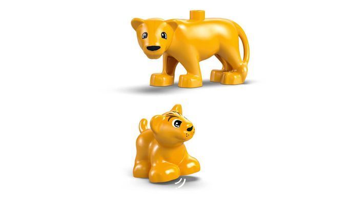 LEGO DUPLO 10442 Сімейства диких тварин: Пінгвіни та Леви