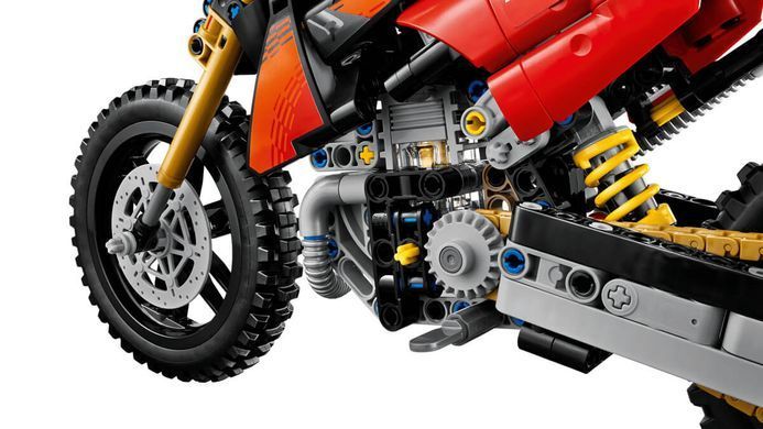 LEGO Technic Мотоцикл Ducati Desmo450 MX Factory (42238) &ndash; фото товару LEGO з категорії LEGO Technic. Оригінал, доставка по Україні