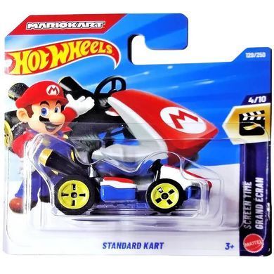 Базовая машинка Hot Wheels Grand Ecran Standard Kart Screen Time 1:64 JJJ83 &ndash; фото товара Hot Wheels из категории Машинки Хот Вилс - Hot Wheels . Оригинал, доставка по Украине