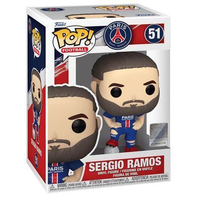 Фігурка Funko Pop! Football: Paris SG Sergio Ramos - Серхіо Рамос #51 (67390) &ndash; фото товару Funko з категорії Фігурки Funko Pop. Оригінал, доставка по Україні