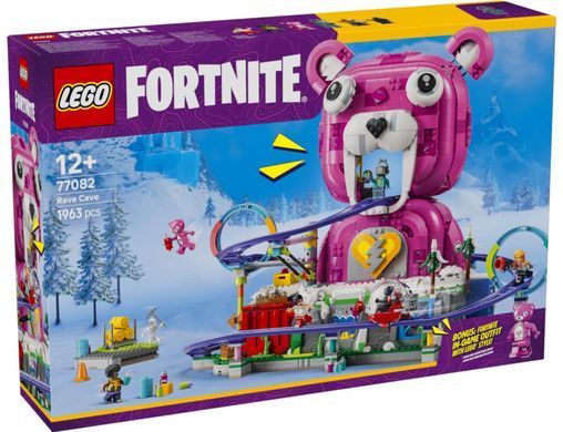LEGO Fortnite Rave Cave (77082) &ndash; фото товара LEGO из категории LEGO Fortnite. Оригинал, доставка по Украине