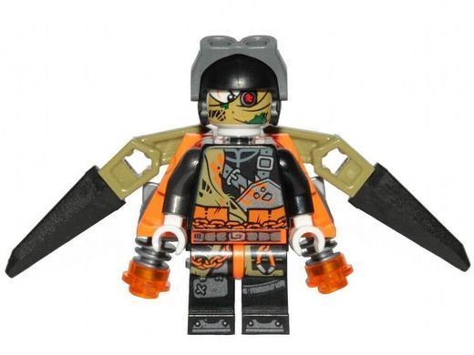 LEGO Ninjago Мініфігурка Нітро з реактивним ранцем і кинджалами з венджстоуну (891844) &ndash; фото товару LEGO з категорії LEGO NINJAGO. Оригінал, доставка по Україні