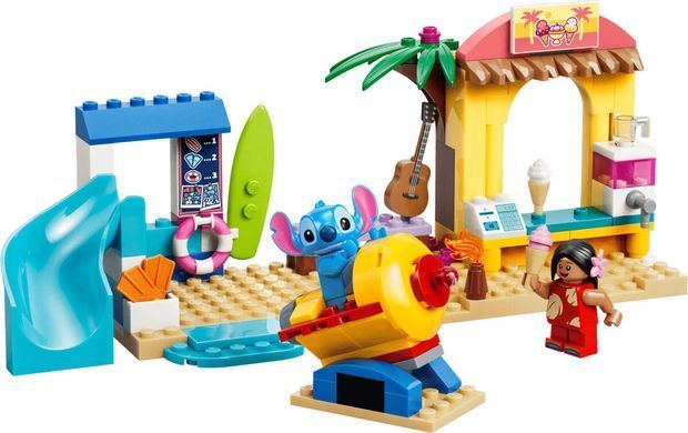 LEGO Disney Веселощі на пляжі з Ліло і Стічем (43280) &ndash; фото товару LEGO з категорії LEGO Disney. Оригінал, доставка по Україні